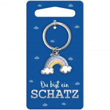 Lade das Bild in den Galerie-Viewer, Mini-Schlüsselanhänger Motiv »Du bist ein Schatz«
