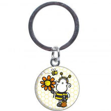 Lade das Bild in den Galerie-Viewer, Mini-Schlüsselanhänger »Bee Happy«
