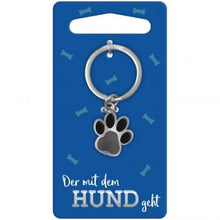 Lade das Bild in den Galerie-Viewer, Mini-Schlüsselanhänger »Der mit dem Hund geht«