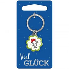 Lade das Bild in den Galerie-Viewer, Mini-Schlüsselanhänger »Viel Glück«