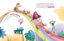 Load the picture into the gallery viewer, Rosalein Schmetterschwein „Zusammen sind wir kunterbunt“, Steffi Hahn, FISCHER Verlag Sauerländer, Buch, Kinder, Kinderbücher, Geschenkideen