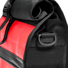Load the picture into the gallery viewer, Fahrrad-Tasche Sam, Feuerwear, Fahrradtasche, Unikat, Nachhaltigkeit, Upcycling, Feuerwehrschlauch, Feuerwehr 6