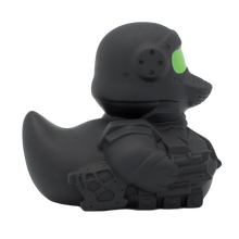 Load the picture into the gallery viewer, Cyber Krieger Ente, LILALU, Badeente, Sammlerstück, Galaxy, lustige Schwimmenten