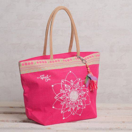 Ladyshopper pink, Spirit of OM, Tasche, Shopper