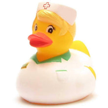 Load the picture into the gallery viewer, Badeente Krankenschwester - Gummiente Badespaß ab 18 Monaten
