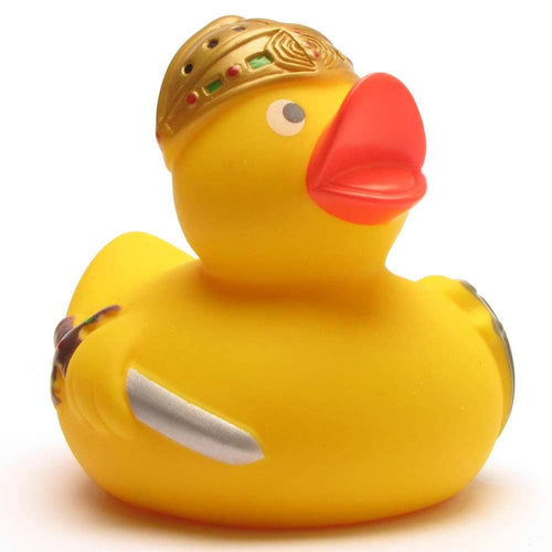 Badeente Ritter Ente - Gummiente Badespaß ab 18 Monaten