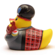 Load the picture into the gallery viewer, Badeente Scottish Piper Duck Dudelsackspieler Gummiente2
