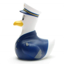 Load the picture into the gallery viewer, Bademöwe „Kapitän“ – maritimer Badespaß Quietsche-Möwe 4
