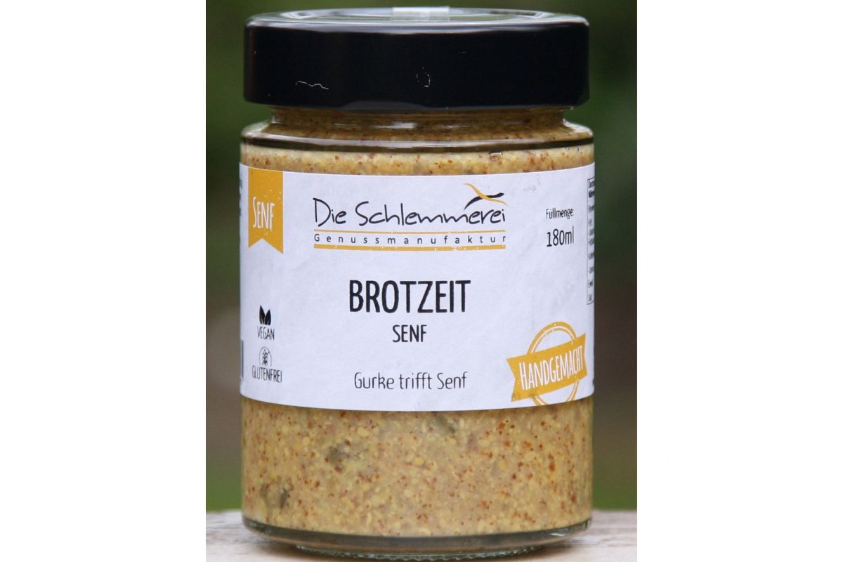 Brotzeit Senf Die Schlemmerei Genussmanufaktur Handgemacht 180ml