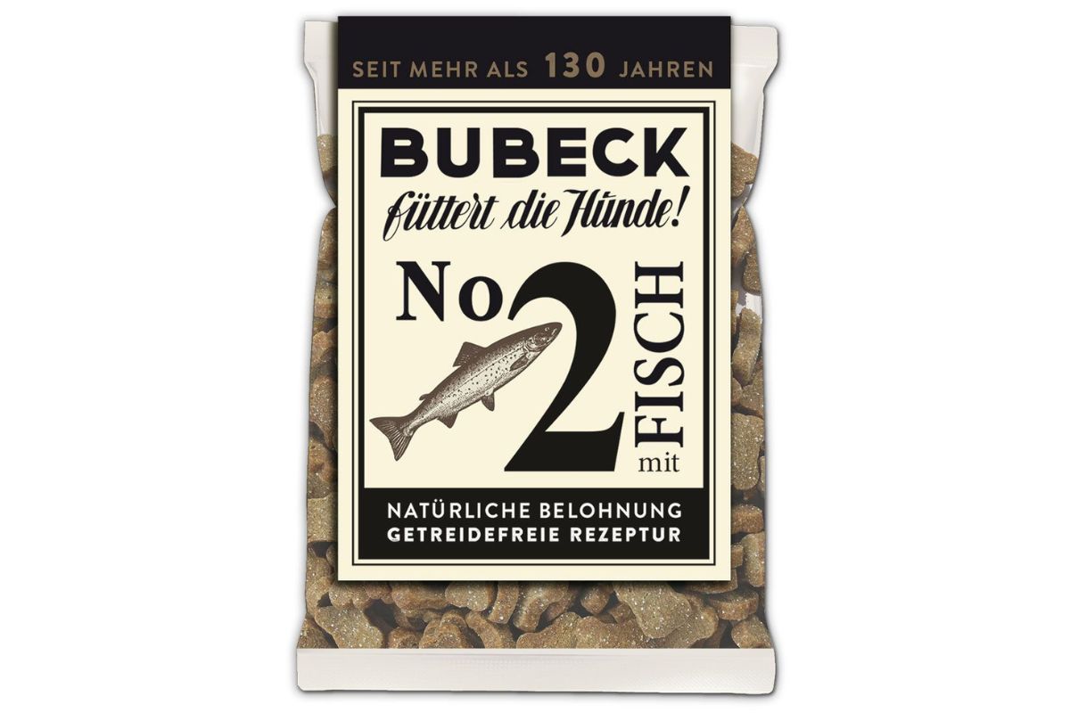 Bubeck Hundekuchen Getreidefrei 210g "Fisch No. 2!"