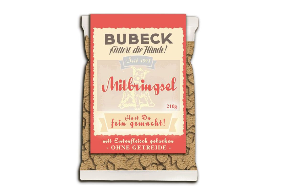 Bubeck Hundekuchen Mitbringsel Getreidefrei Classic Edition 210g Ente