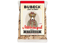Lade das Bild in den Galerie-Viewer, Bubeck Hundekuchen Mitbringsel Getreidefrei Classic Hipster 210g "Streber!"
