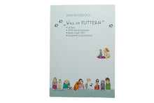 Load the picture into the gallery viewer, Dein Notizblock 50 Blatt Sweet Design by Nala B. Freundlieb Was zu Futtern3
