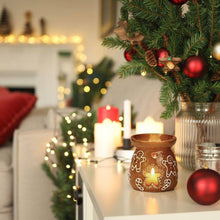 Load the picture into the gallery viewer, Duftlampe „Lebkuchenfigur“ – Weihnachtlicher Charme aus Keramik3
