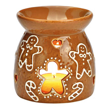 Load the picture into the gallery viewer, Duftlampe „Lebkuchenfigur“ – Weihnachtlicher Charme aus Keramik
