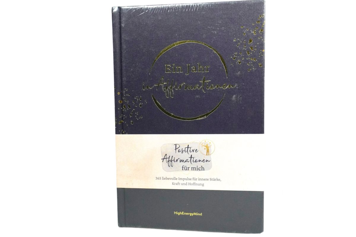 Ein Jahr in Affirmationen High Energy Mind Leineneinband Buch Hausser Philipp