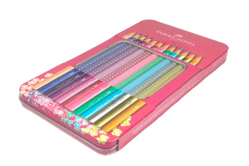 Faber Buntstifte Sparkle 12er Metalletui Pink