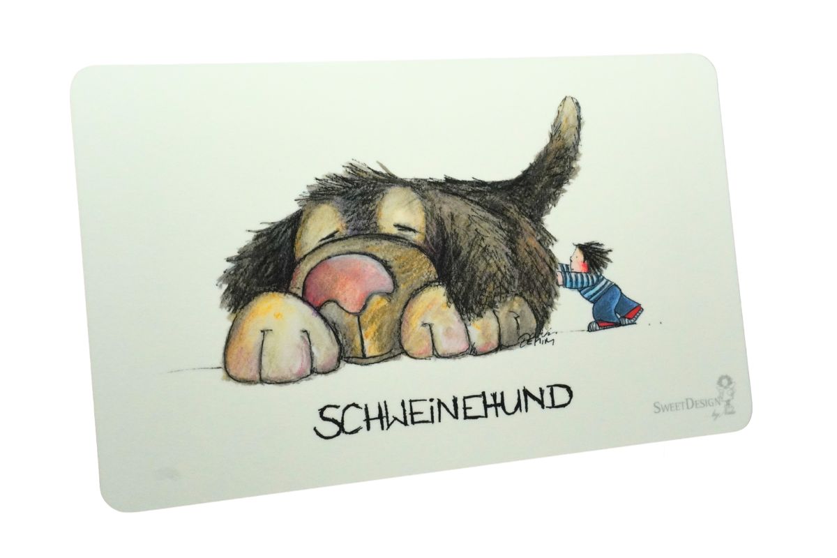 Frühstücksbrettchen Sweet Design by Nala Schweinehund2