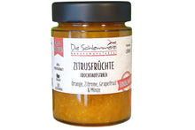 Load the picture into the gallery viewer, Fruchtaufstrich ZITRUSFRÜCHTE &amp; Minze Die Schlemmerei Genussmanufaktur Handgemacht 180ml2
