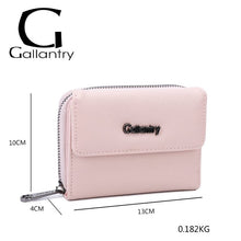 Load the picture into the gallery viewer, Gallantry Damen Portemonnaie Geldbörse Der kleine Komplize Rosa2
