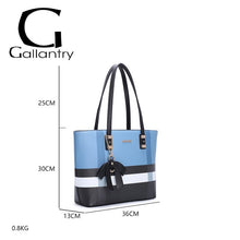 Load the picture into the gallery viewer, Gallantry Jolie Bag – Große &amp; Hübsche Damen-Tragetasche Blau5

