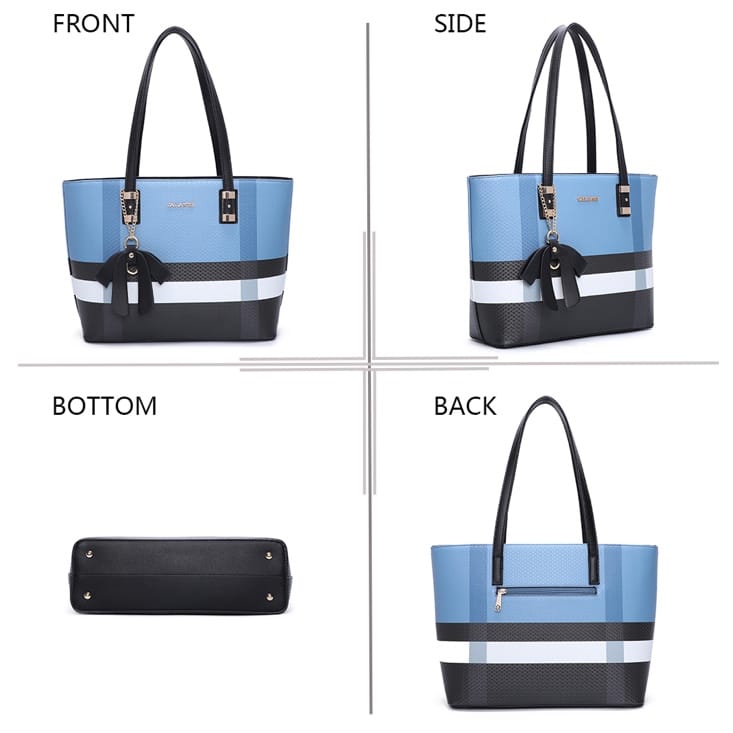 Gallantry Jolie Bag – Große &amp; Hübsche Damen-Tragetasche Blau7