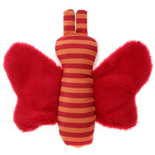 Load the picture into the gallery viewer, Greifling Schmetterling Orange Babyspielzeug sigibaby by sigikid2
