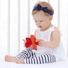 Load the picture into the gallery viewer, Greifling Schmetterling Orange Babyspielzeug sigibaby by sigikid7
