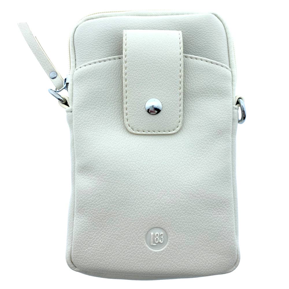 Handytasche Cati Beige Schultergürtel LOT833