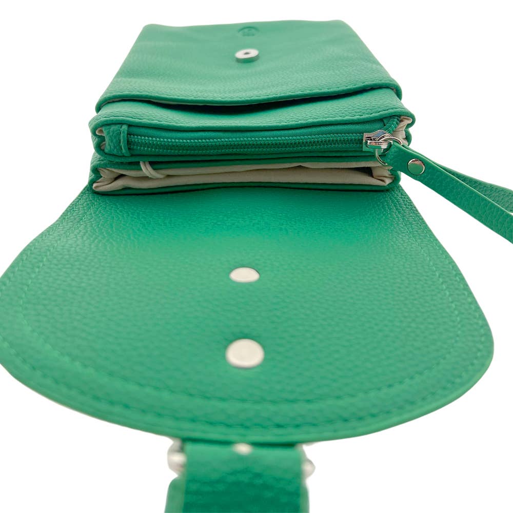 Handytasche Lieke Grün Schultergürtel LOT834