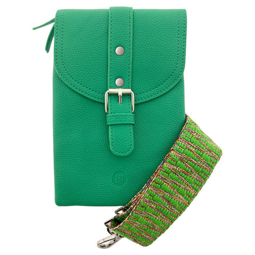 Handytasche Lieke Grün Schultergürtel LOT83