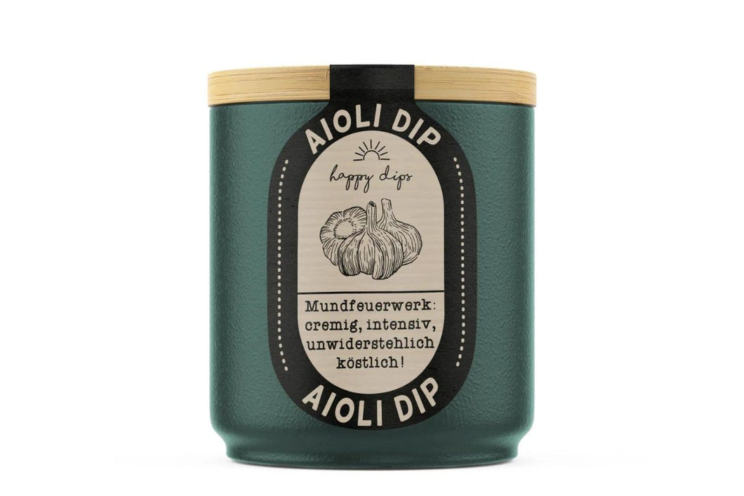 Happy Dips Bio Aioli Dip 110g Mundfeuerwerk