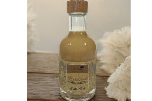 Haselnuss Sahnelikör Sálina Label: Skyline von Zons 200ml 20% vol.