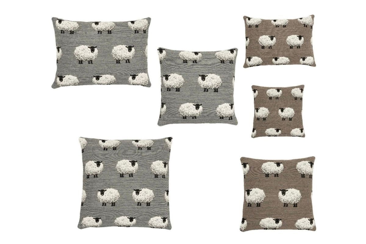 Kissenhülle „Fluffy`s Gang“ – kuschelige Chenille-Deko2