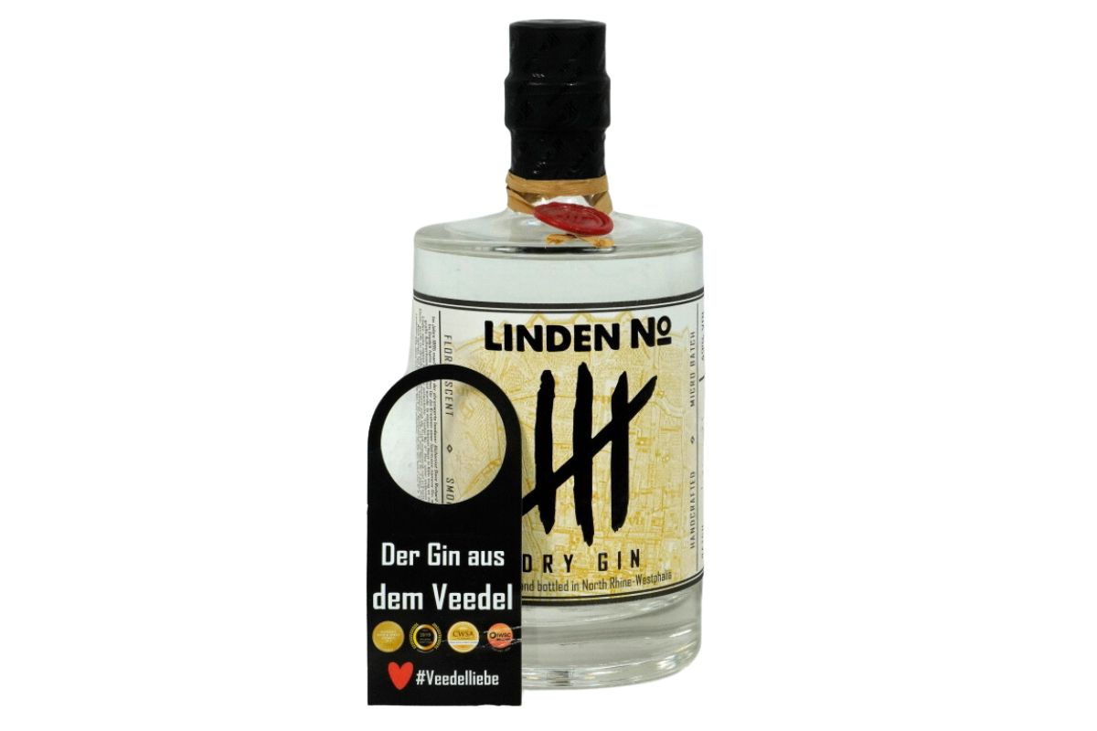 Linden No. 4 - Dry Gin, in der 500 ml Flasche4