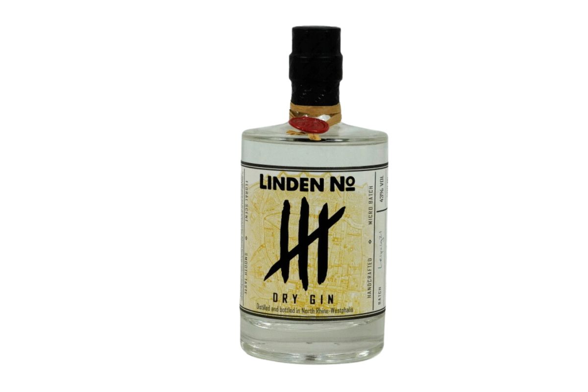 Linden No. 4 - Dry Gin, in der 500 ml Flasche