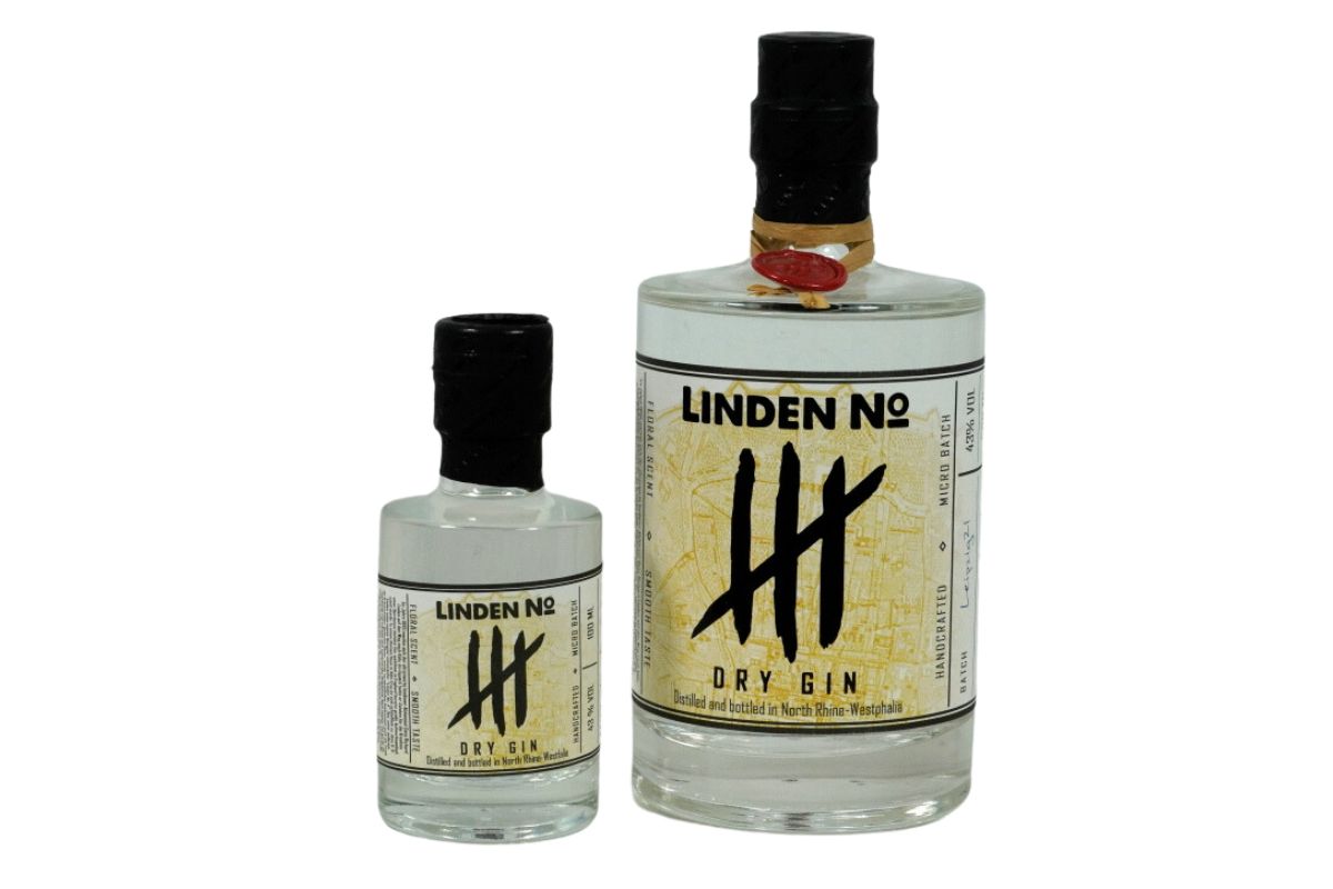 Linden No. 4 - Dry Gin, kleine & Große Flasche im Salina Onlineshop erhältlich