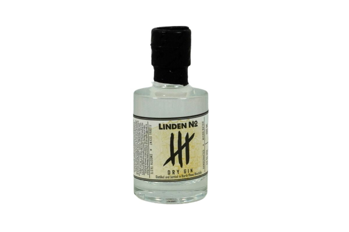 Linden No. 4 - Dry Gin, in der 100 ml Flasche