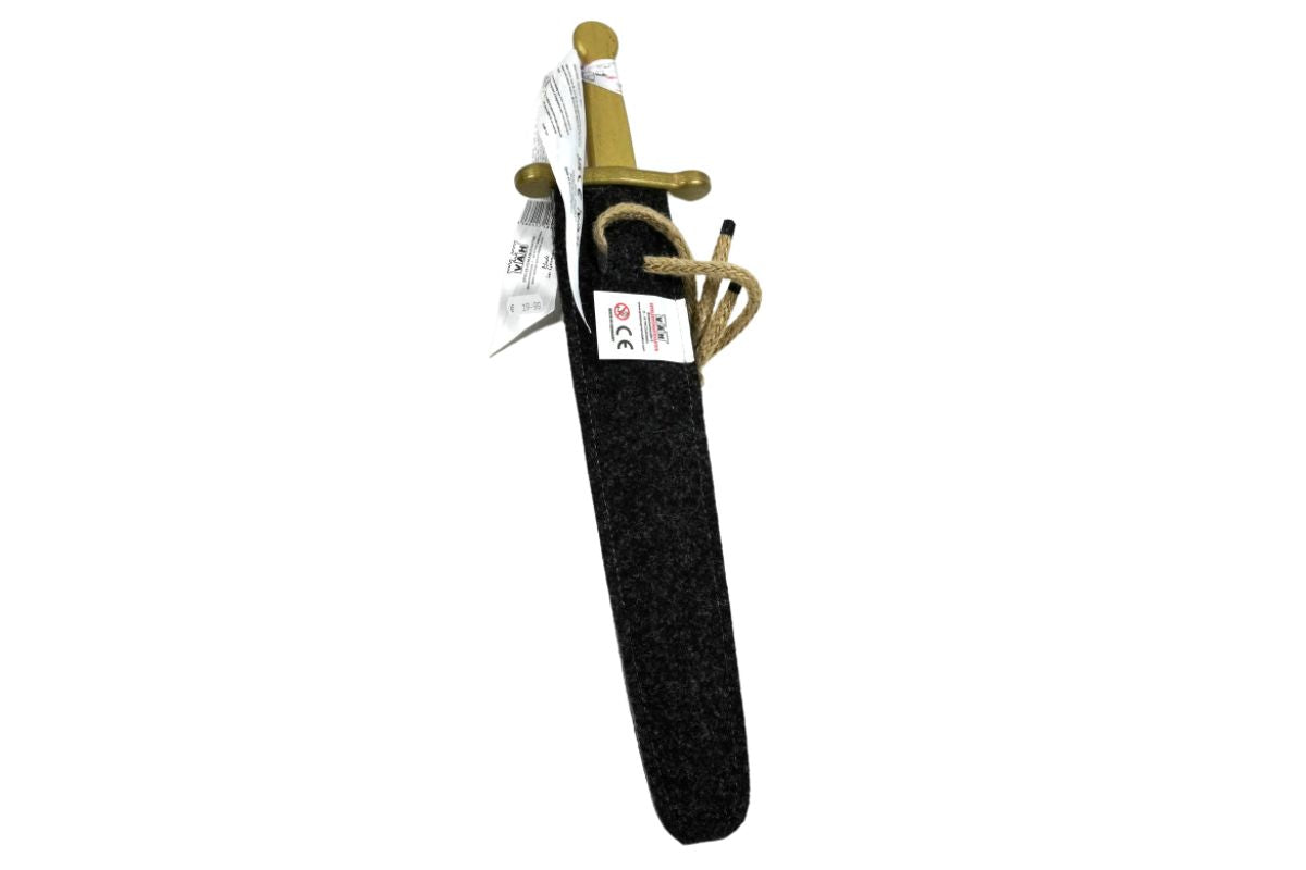 Vah Prunkschwert Holzschwert mit Halterung Handarbeit 48cm Länge5
