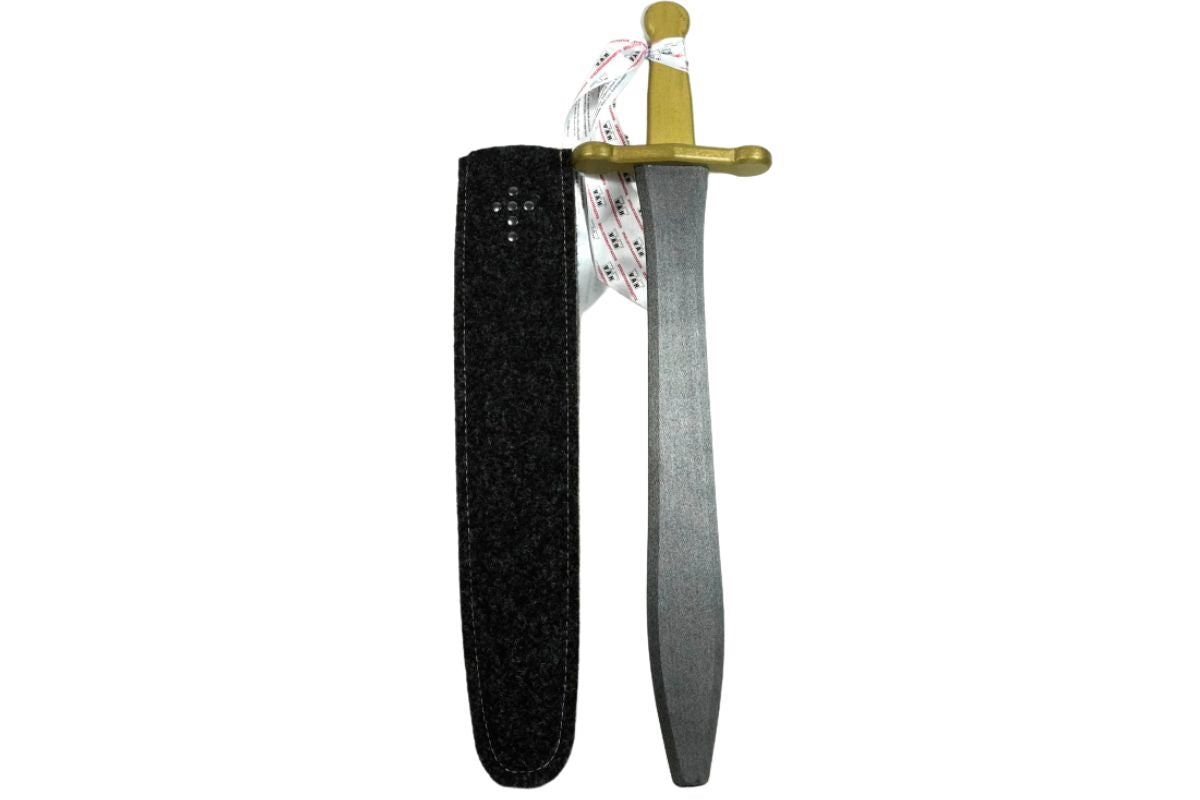 Vah Prunkschwert Holzschwert mit Halterung Handarbeit 48cm Länge4