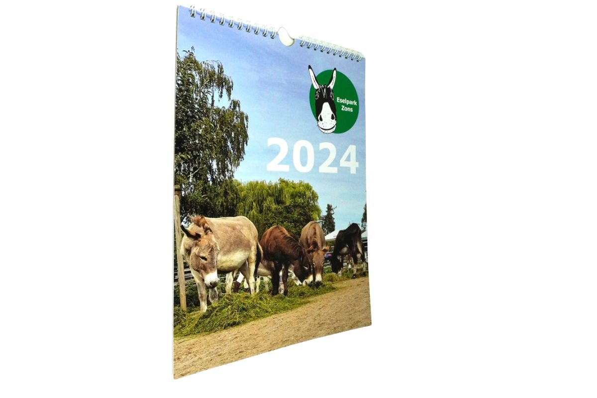 Kalender 2024 Eselpark Zons Der Natur zu Liebe4