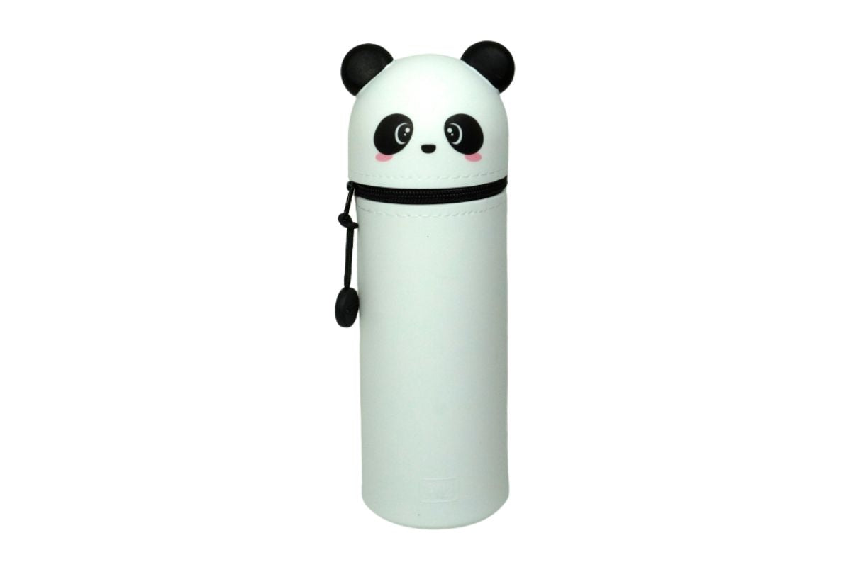 Legami Kawaii Panda Federmäppchen Etui Weiß 2-In-1 Pencil Case 18cm3