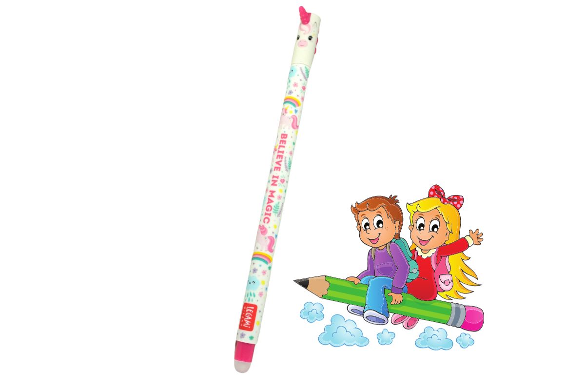 Legami Erasable Pen mit Einhorn-Motiv Believe in Magic Löschbarer Gelstift5