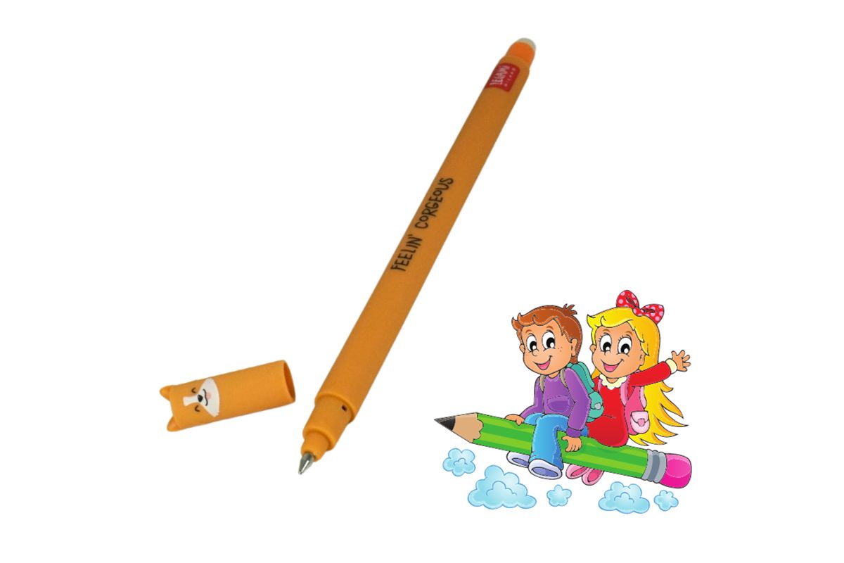 Legami Erasable Pen mit Fuchs-Motiv Feelin Corgeous Löschbarer Gelstift2