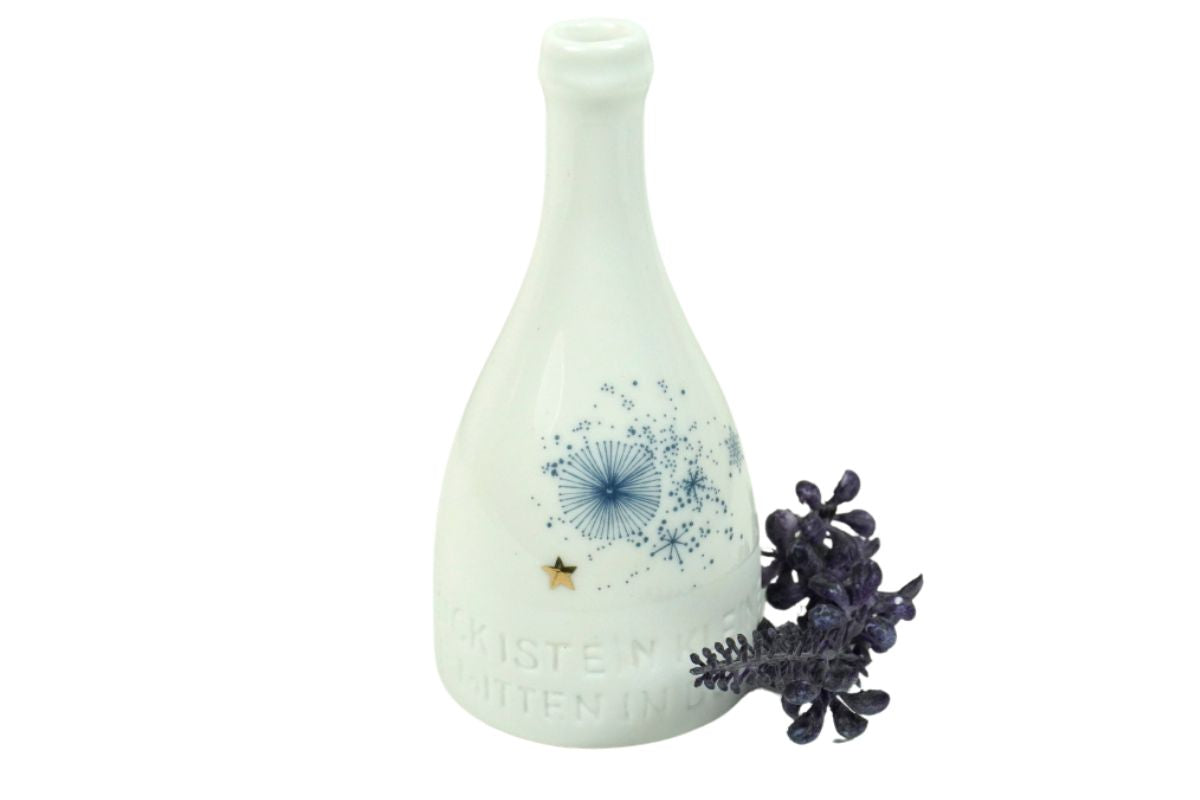 Good old friends Mini Vase Wunschväschen Glück ist ein kleiner Stern der mitten in den Tag fällt Handbemalt7