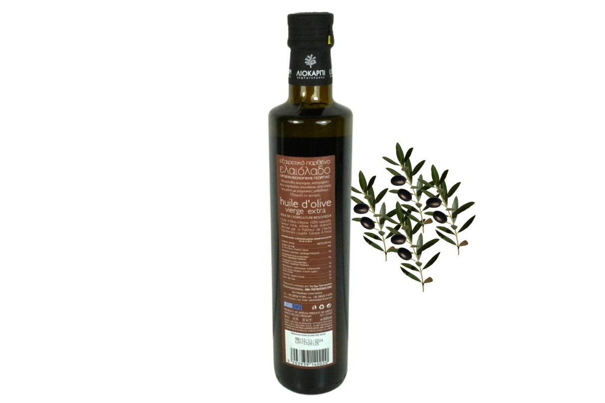 Kretisches Olivenöl extra virgin Liokarpi 500 ml3