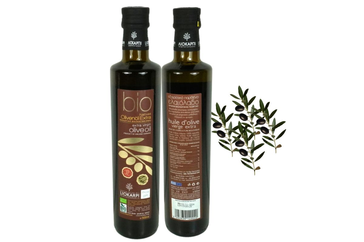 Kretisches Olivenöl extra virgin Liokarpi 500 ml2
