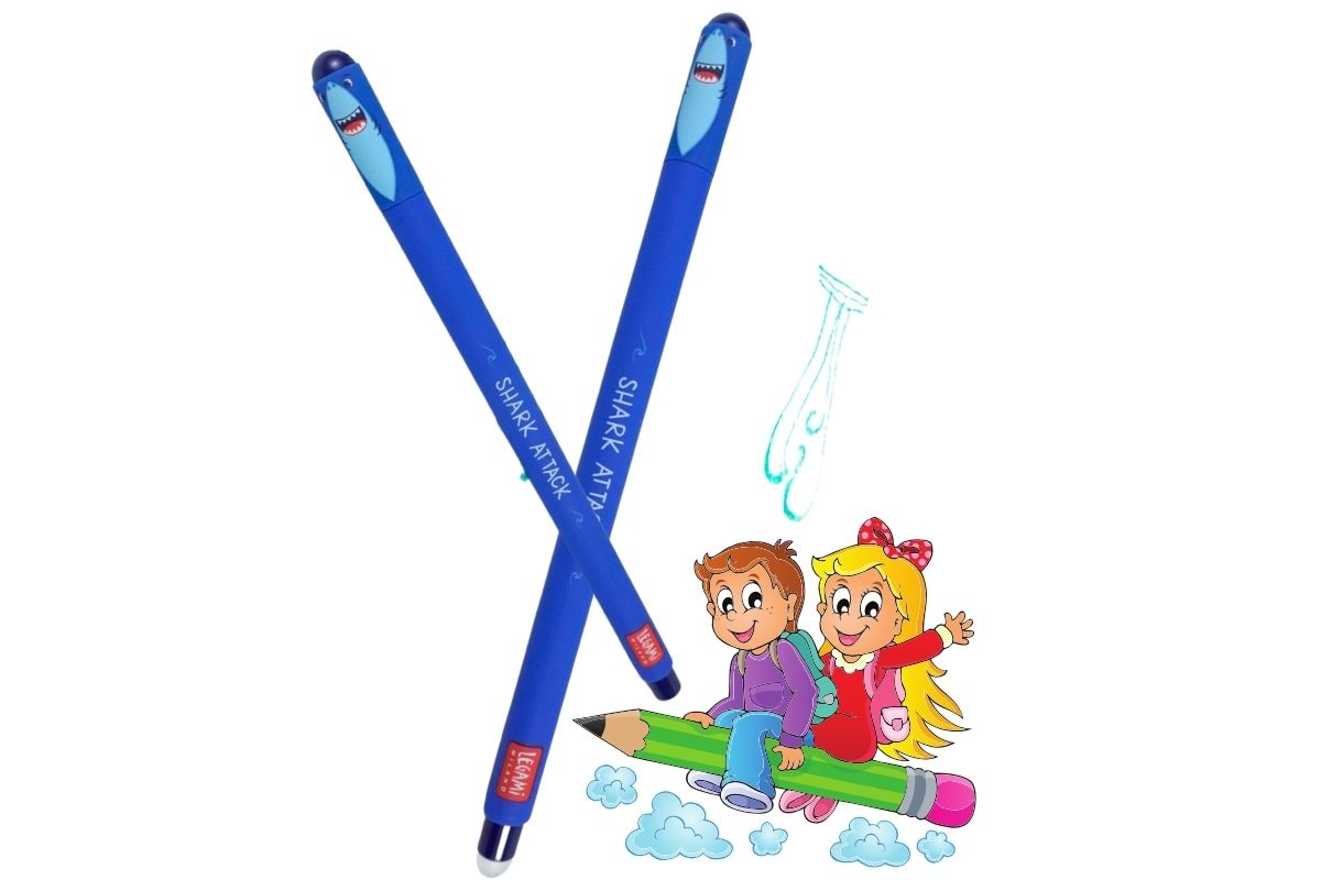 Legami Erasable Pen mit Hai-Motiv! Löschbarer Gelstift3
