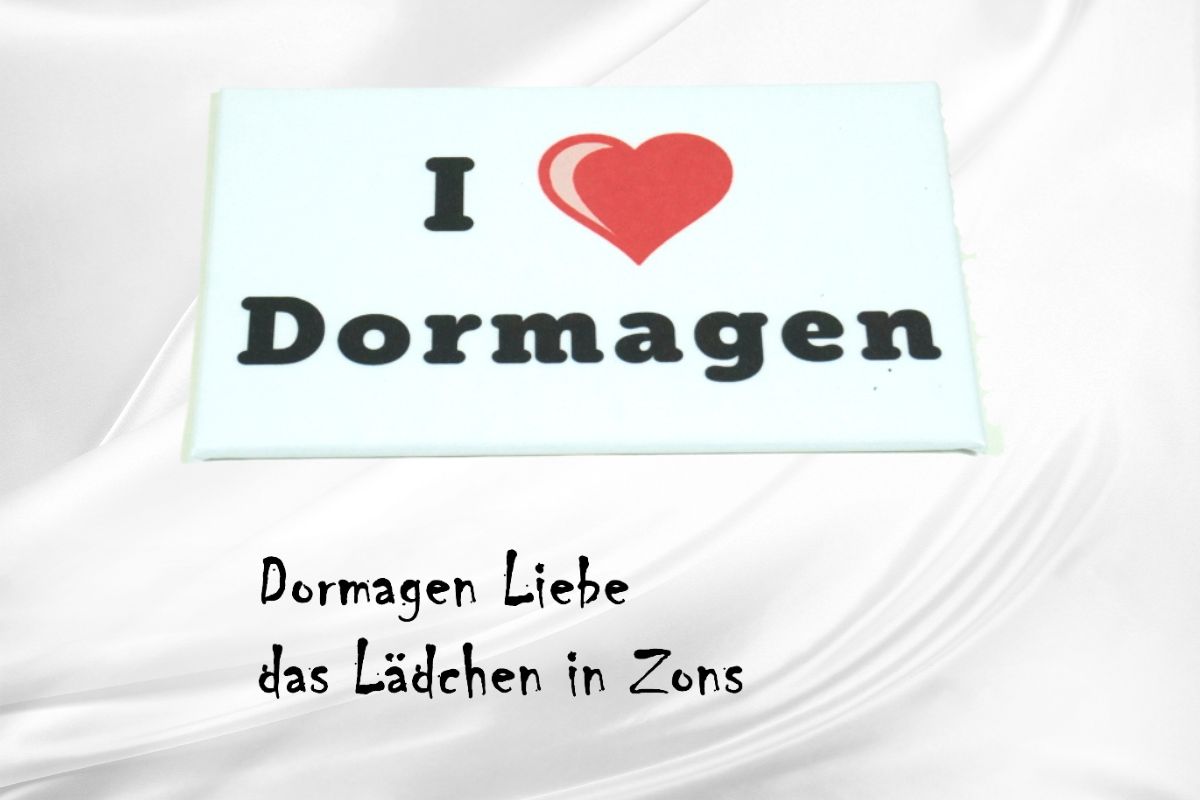 Magnet Dormagen I Herz Dormagen Magnet mit Spruch Souvenir2