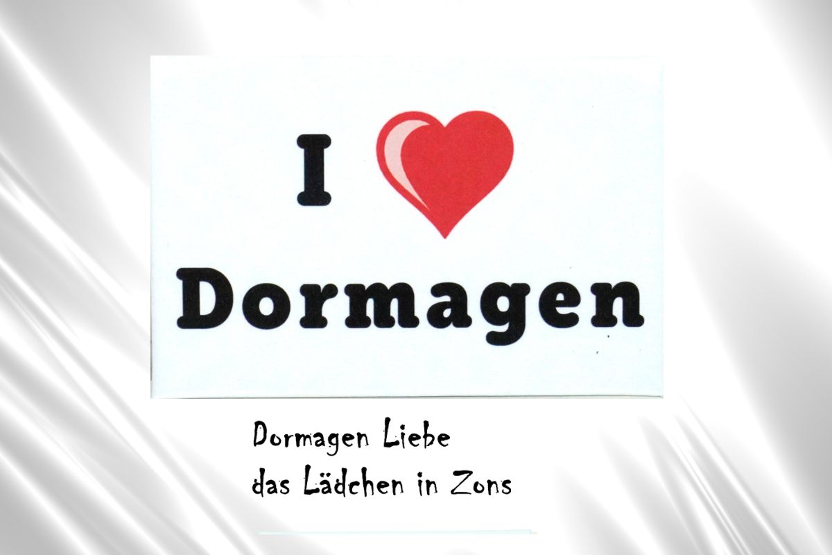 Magnet Dormagen I Herz Dormagen Magnet mit Spruch Souvenir